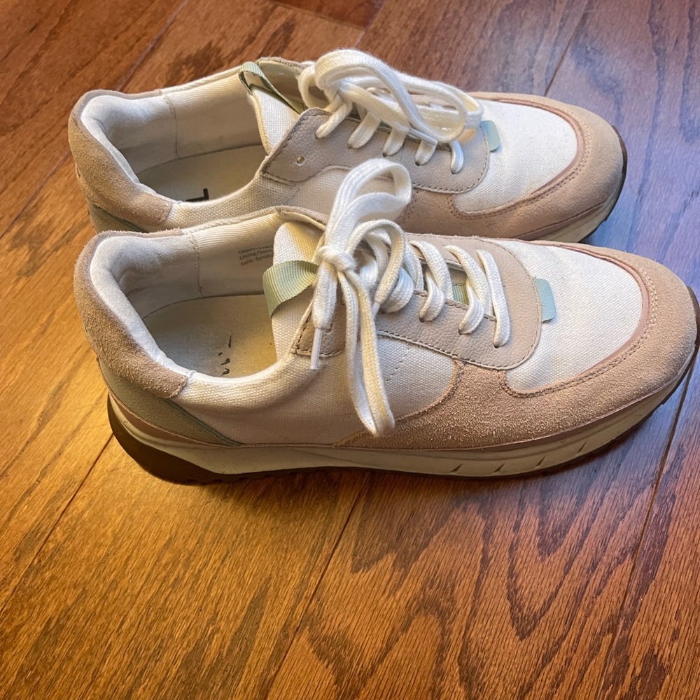 Madewell Kickoff Trainer Sneakers in Pastel Colorblock - Picture 4 of 8